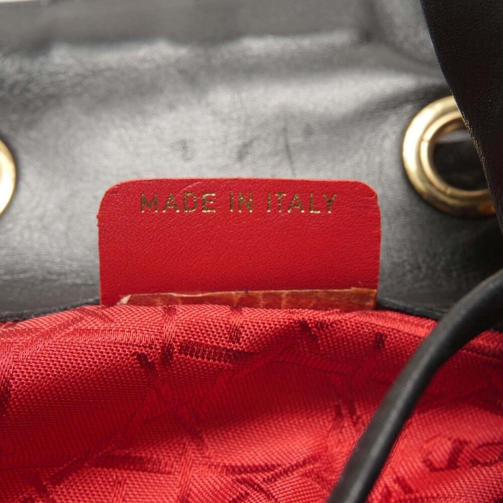 CHRISTIAN DIOR Black Leather Shoulder Bag - Picture 12 of 16